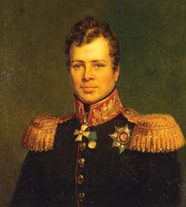 Дамас Максим Иванович — худ. Дж. Доу, 1825–1827 гг. Военная галерея Зимнего дворца (© Государственный Эрмитаж).