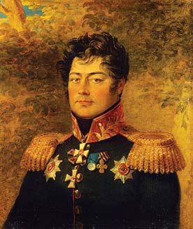 Панчулидзев Семён Давыдович — худ. Дж. Доу, 1825–1827 гг. Военная галерея Зимнего дворца (© Государственный Эрмитаж).