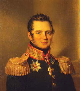 Урусов Александр Петрович — худ. Дж. Доу, 1822–1825 гг. Военная галерея Зимнего дворца (© Государственный Эрмитаж).