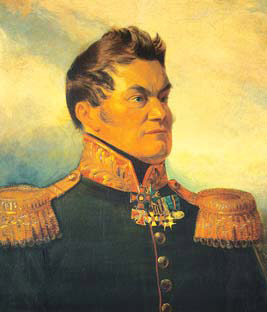 Богдановский Андрей Васильевич — худ. Т. Райт, 1828–1832 гг. Военная галерея Зимнего дворца (© Государственный Эрмитаж).